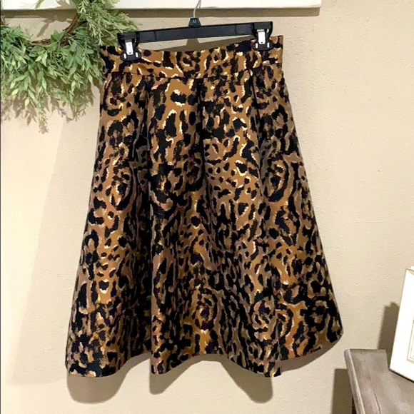 Eliza J Leopard skirt - Picture 1 of 2